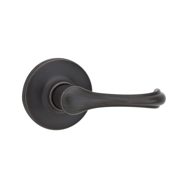 Dorian Lever Interior Double Cylinder Handleset Trim, Venetian Bronze